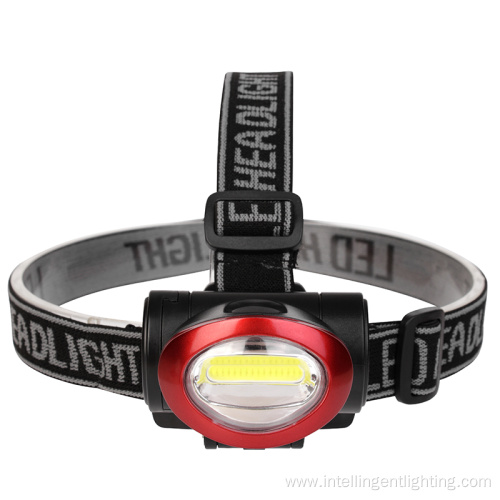 Wholesale New ABS Head Lamp Outdoor Camping Night Running COB LED Headlamp